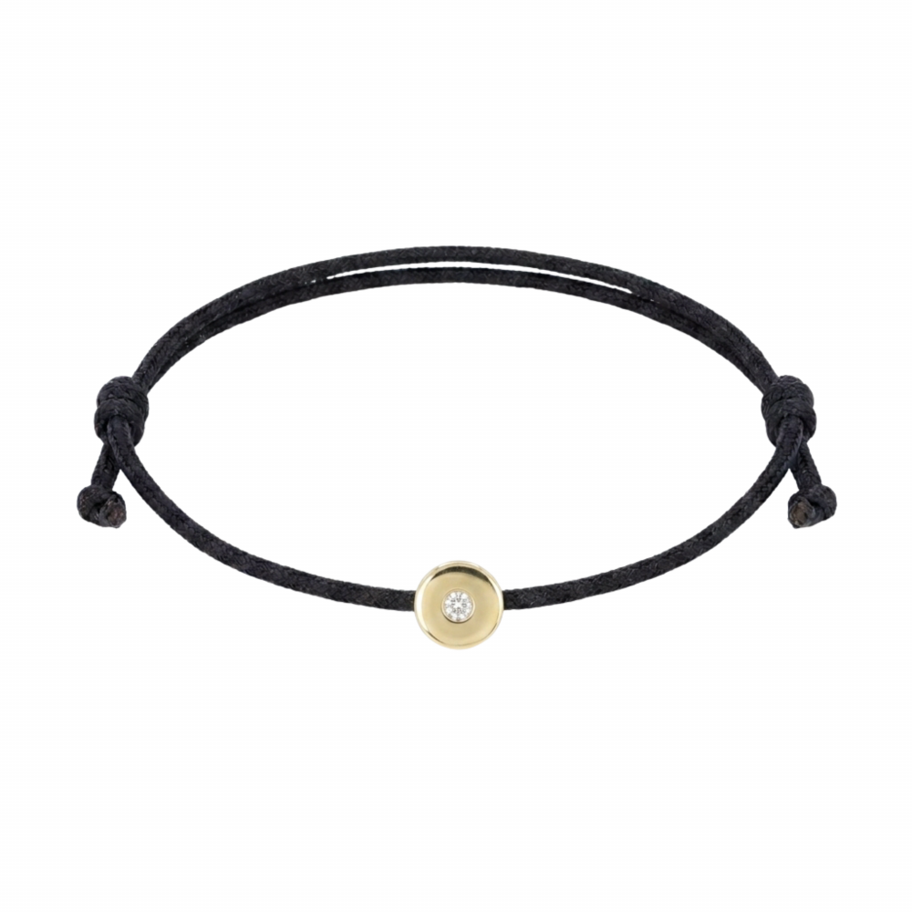 Black thread bracelet