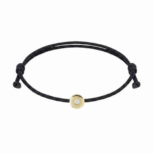 Black thread bracelet