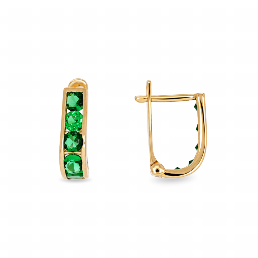 Golden earrings