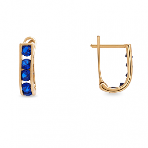 Golden earrings