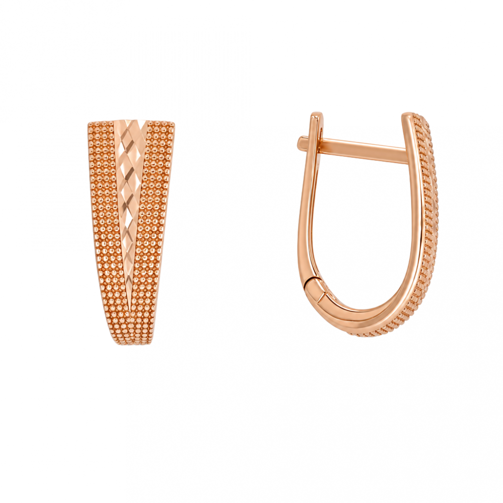 Golden earrings