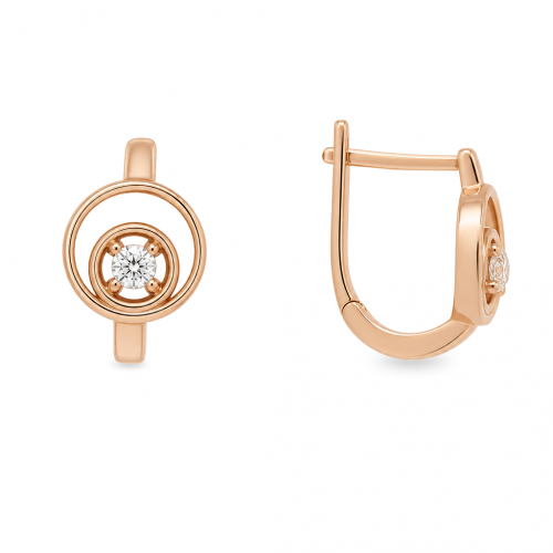 Golden earrings