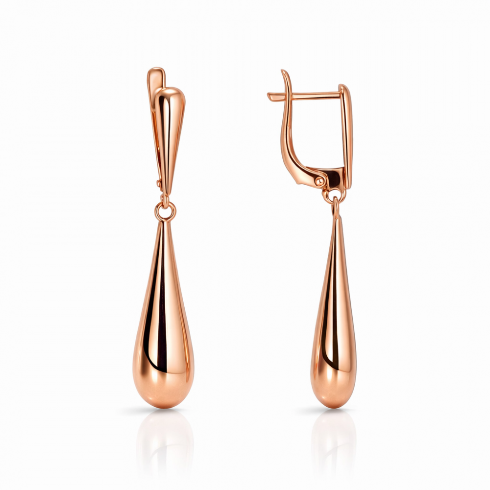 Золотые серьги