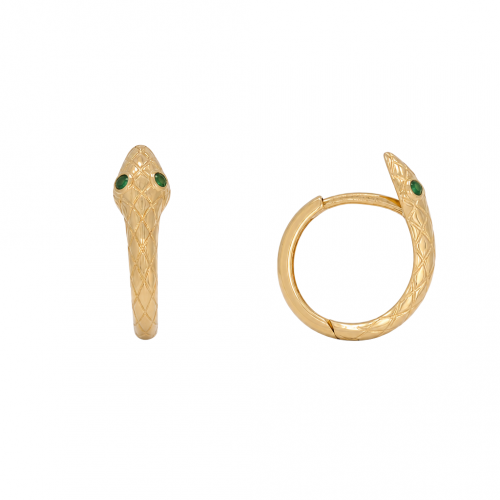 Golden earrings