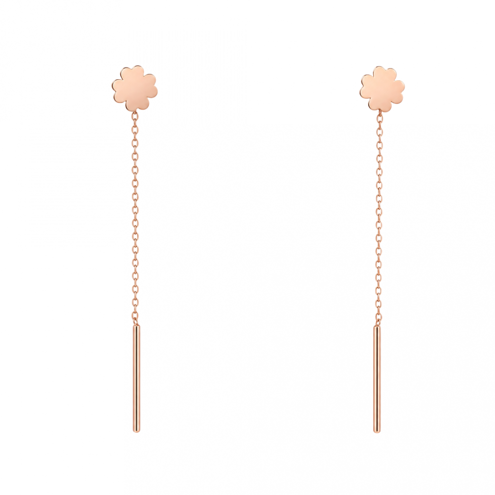 Golden earrings