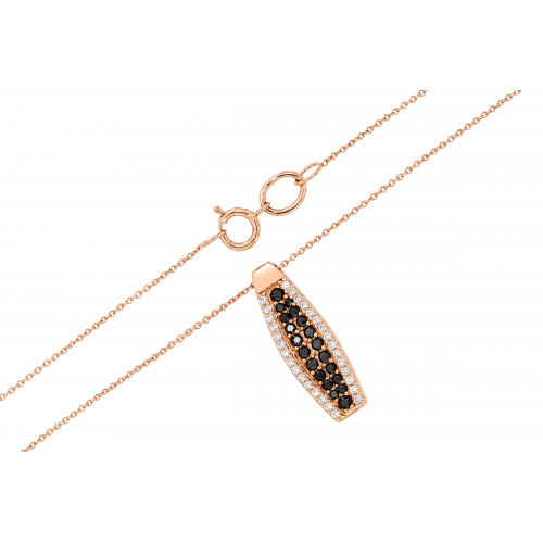 Golden chain with pendant