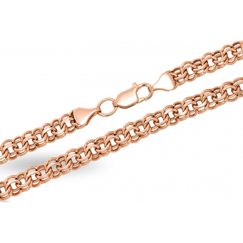 Gold bismarck weave chain