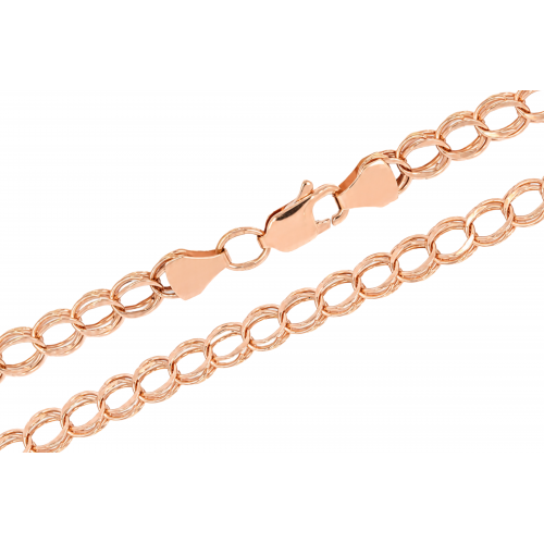 Gold bismarck weave chain