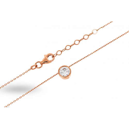 Golden chain with pendant