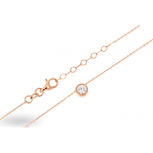 Golden chain with pendant