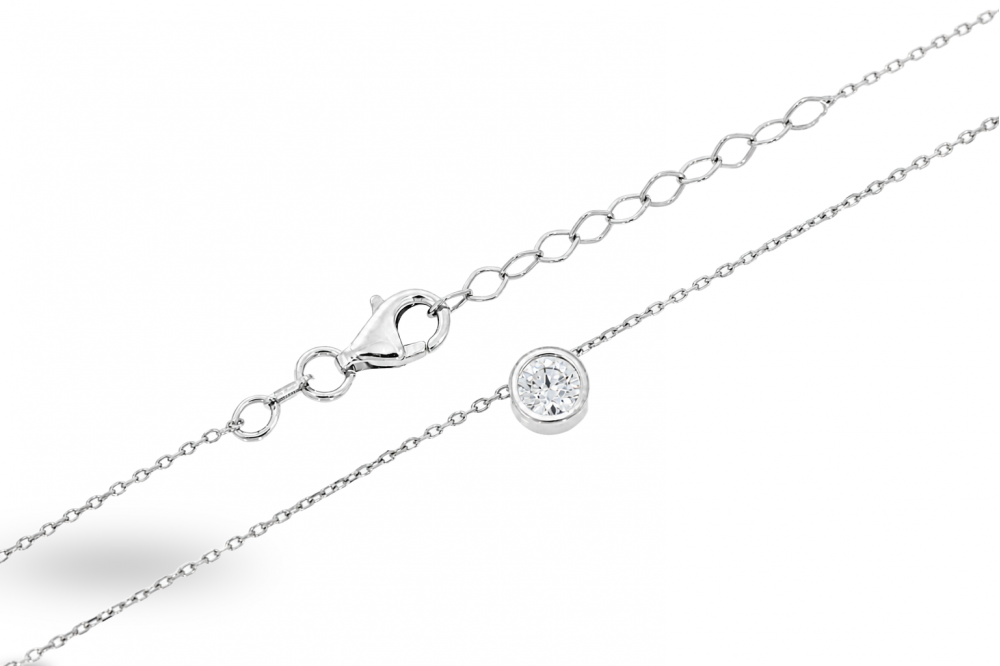 Golden chain with pendant
