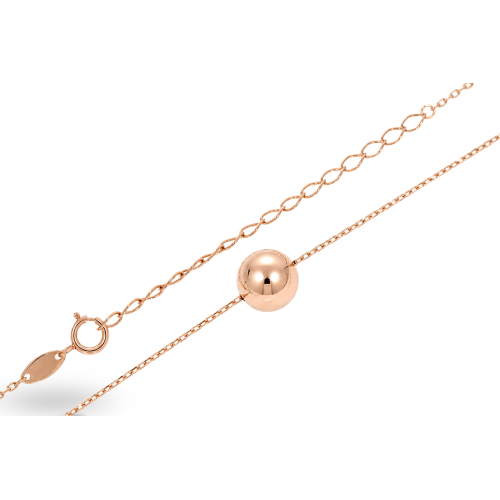 Golden chain with pendant