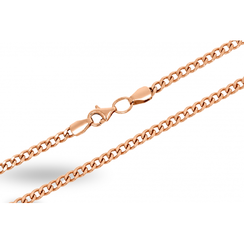 Gold gourmet weave chain