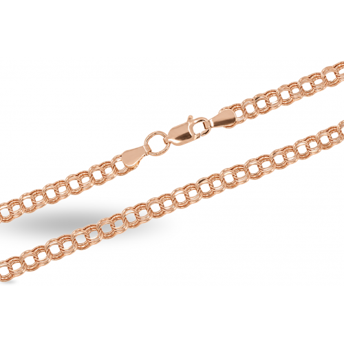 Gold bismarck weave chain