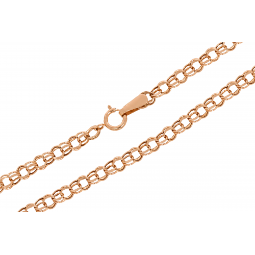Gold bismarck weave chain