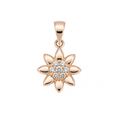 Golden pendant