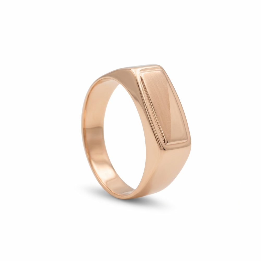 Vyriškas auksinis žiedas