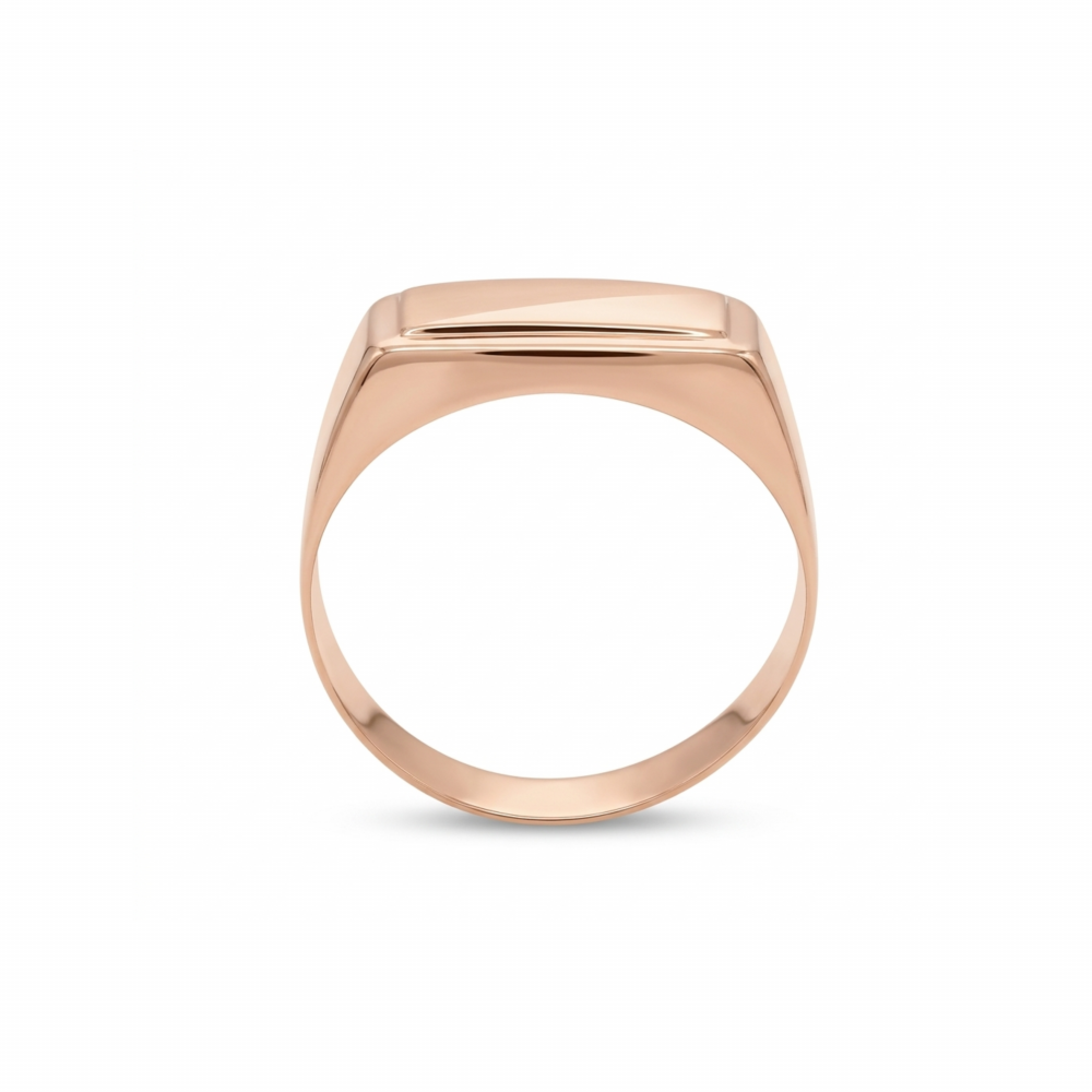 Vyriškas auksinis žiedas