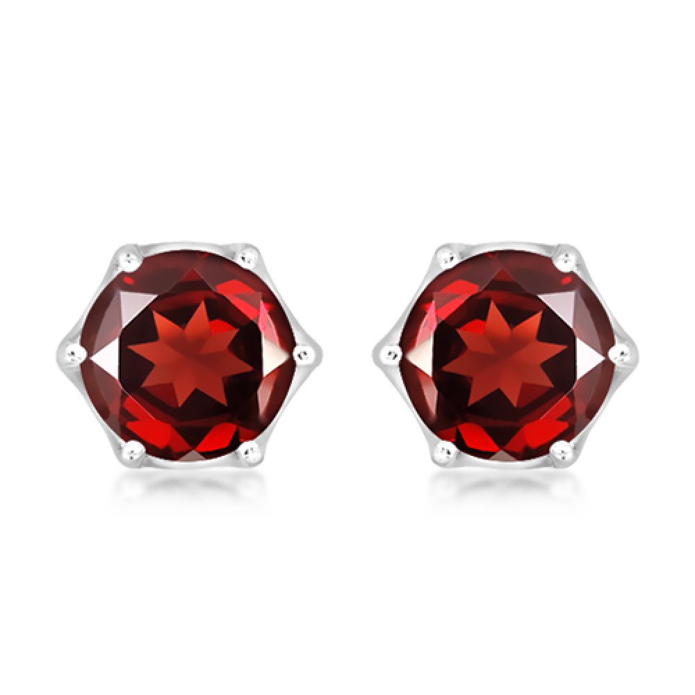 Silver earrings