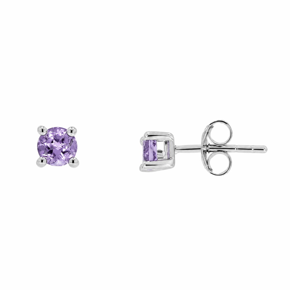 Silver earrings