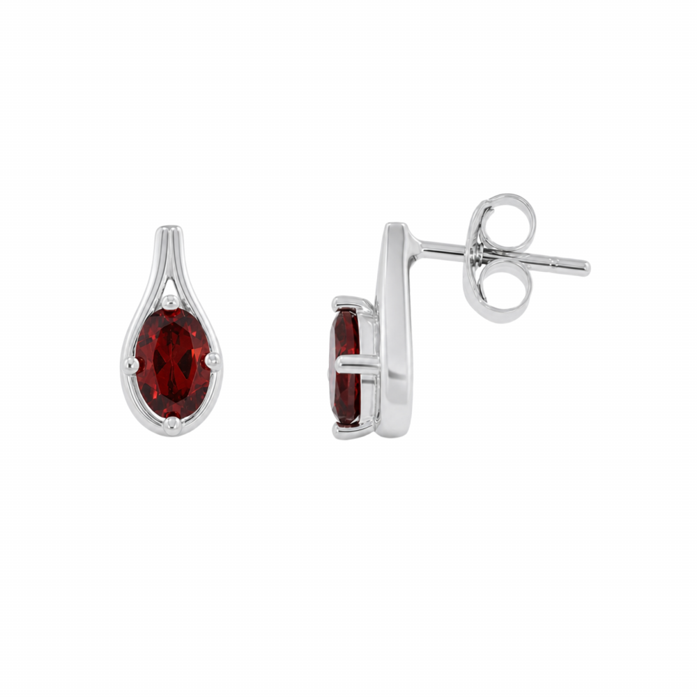 Серебряные серьги