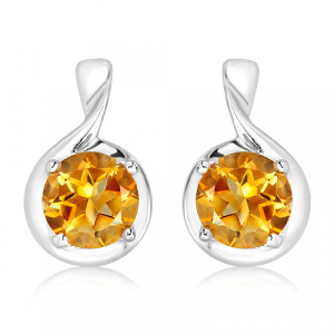 Silver earrings
