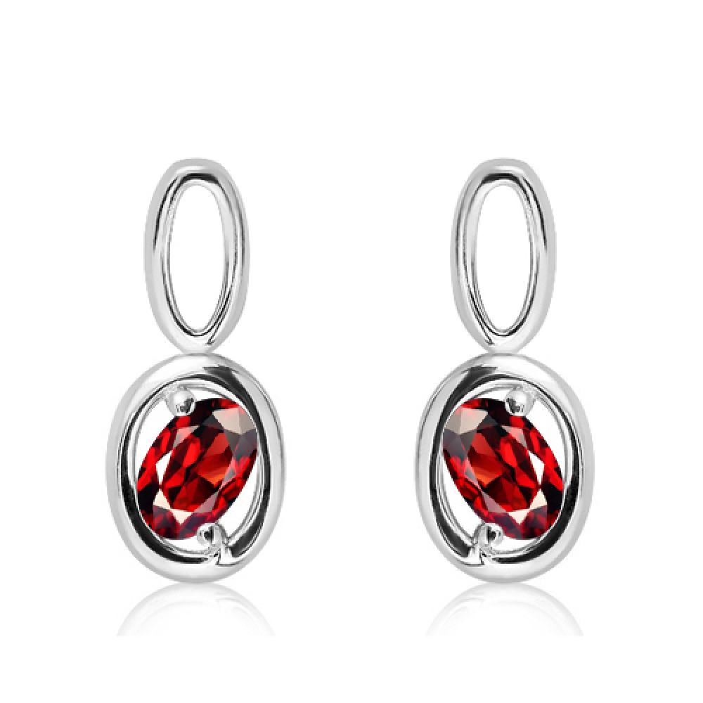 Серебряные серьги