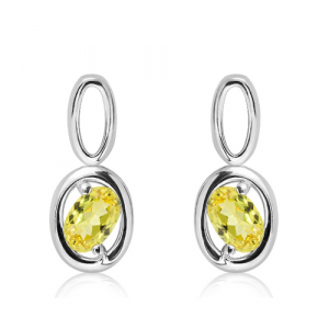 Silver earrings