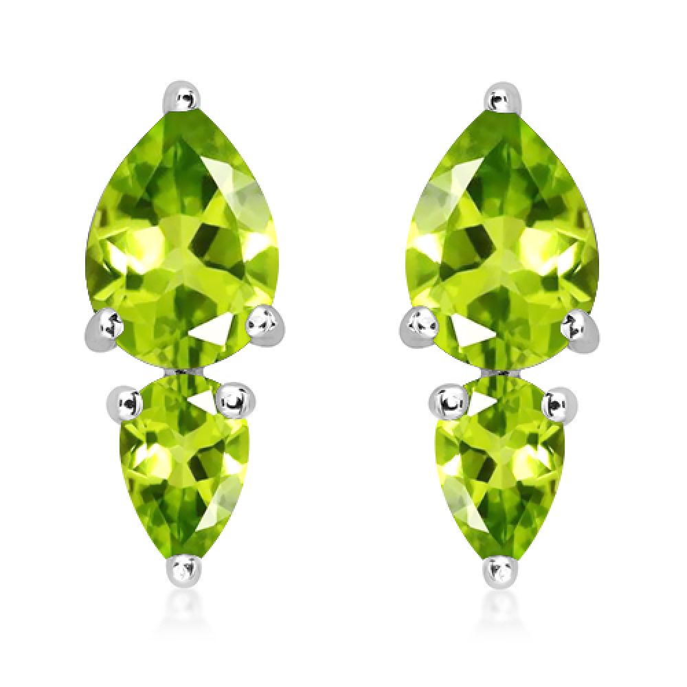 Silver earrings