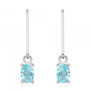 Silver earrings