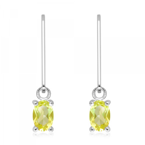 Silver earrings