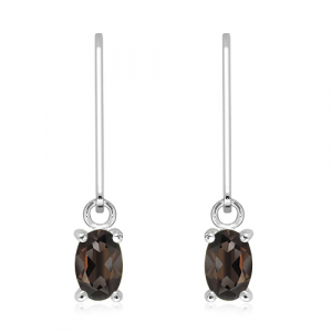 Silver earrings