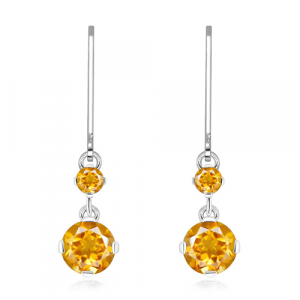 Silver earrings
