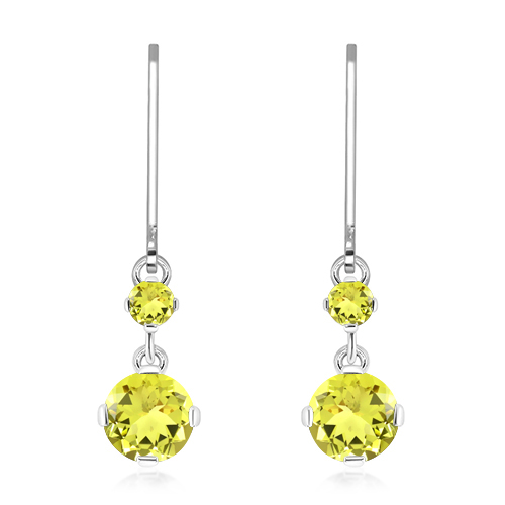 Silver earrings