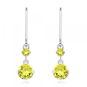 Silver earrings