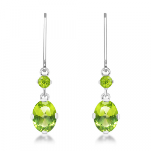 Silver earrings