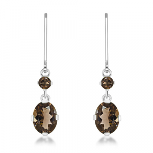 Silver earrings