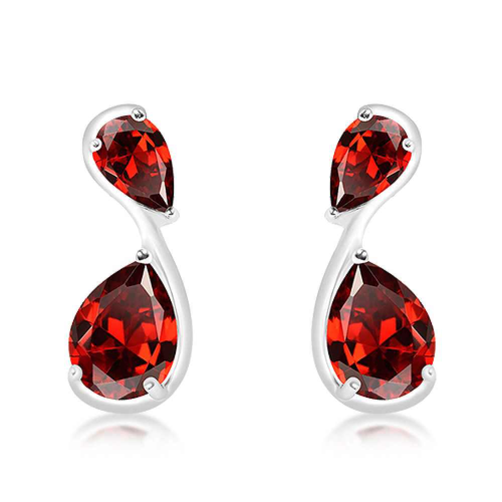 Серебряные серьги