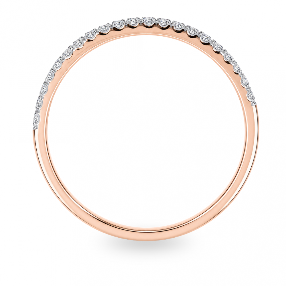 Golden ring with precious stones