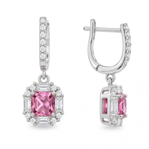 Silver earrings