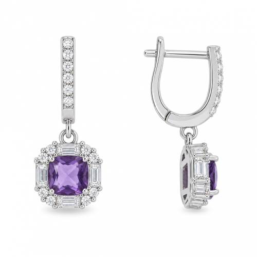 Silver earrings
