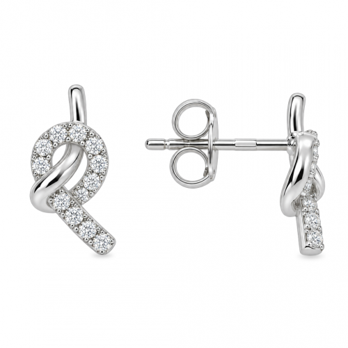 Silver earrings