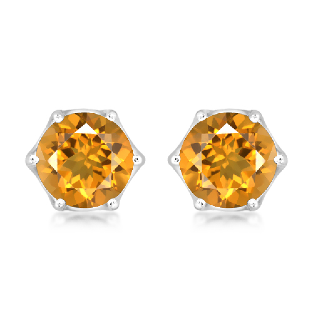 Silver earrings