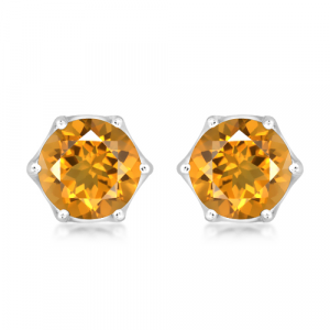 Silver earrings