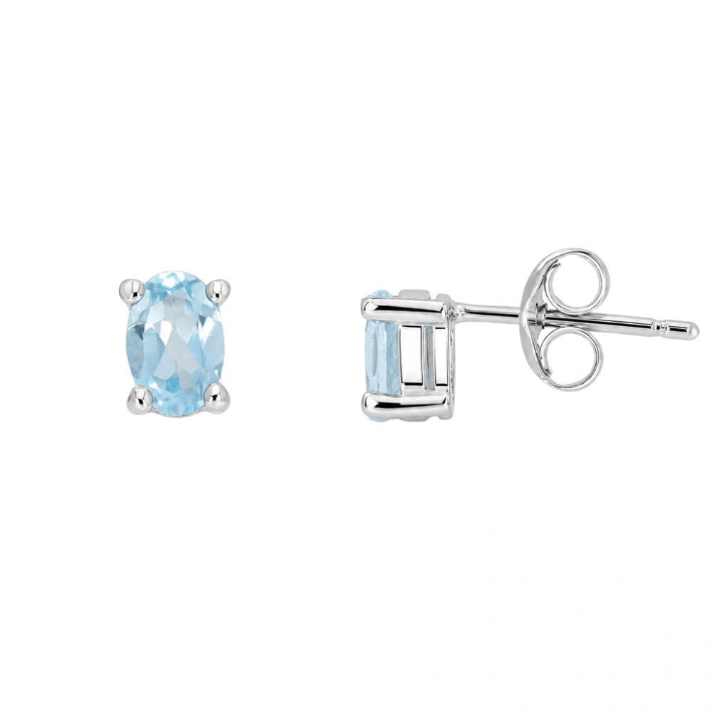 Silver earrings