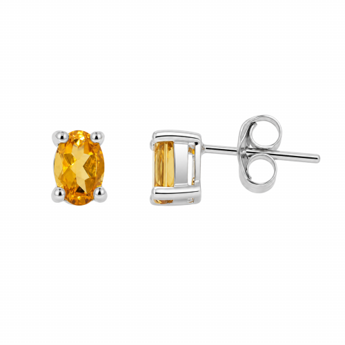Silver earrings