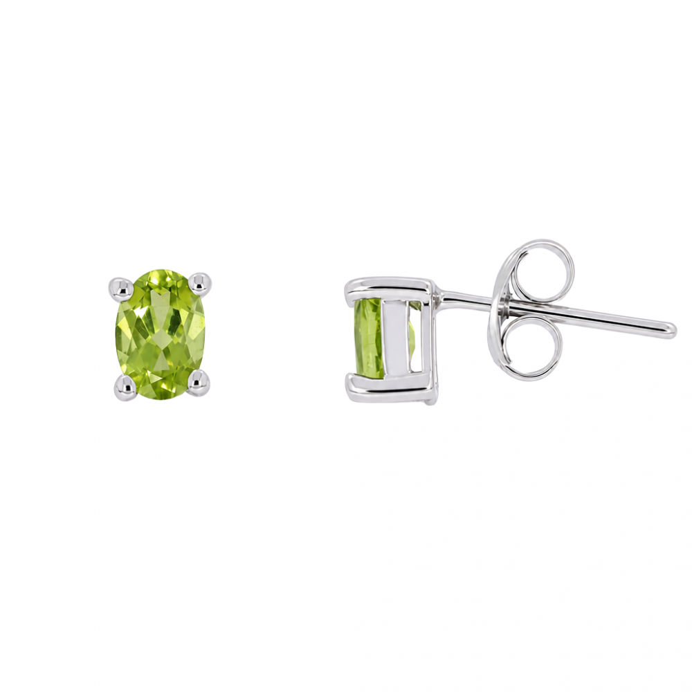 Silver earrings