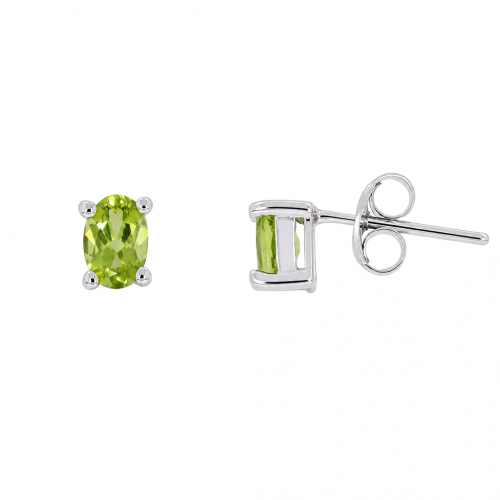Silver earrings