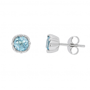 Silver earrings