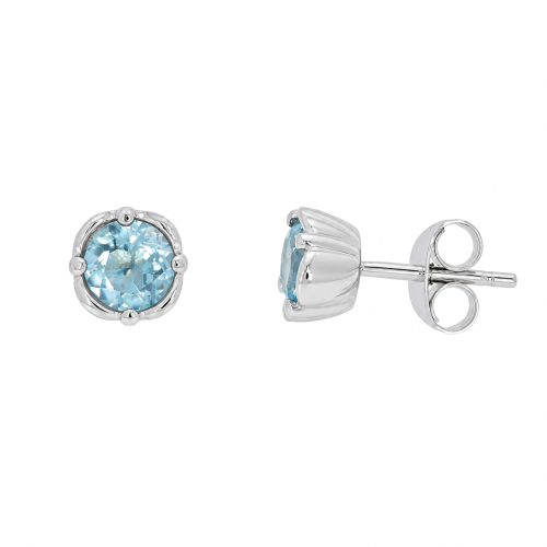 Silver earrings